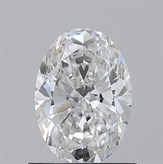 0.90ct Oval Natural Diamond (Colour F, Clarity VVS2, GIA Certified)