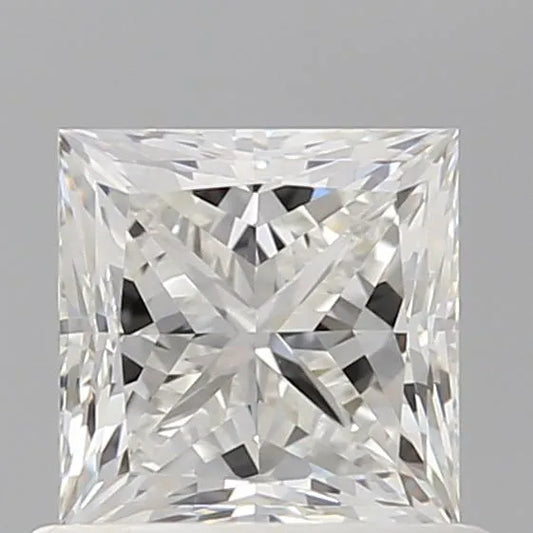 0.90ct Princess Natural Diamond (Colour G, Clarity VS1, GIA Certified)