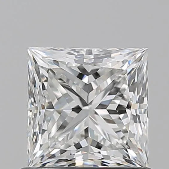 0.90ct Princess Natural Diamond (Colour G, Clarity VS2, GIA Certified)