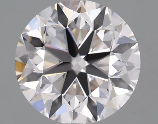 0.91ct Round Natural Diamond (Colour Faint Pink, Clarity VVS1, Cut GD, GIA Certified)