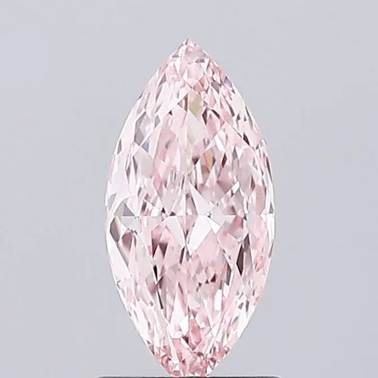 0.98ct Marquise Lab Grown Diamond (Colour Fancy Intense Pink, Clarity VVS2, IGI Certified)