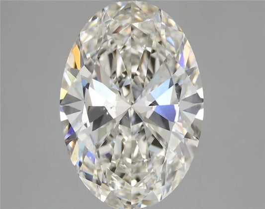 3.02ct Oval Lab Grown Diamond (Colour G, Clarity VS1, IGI Certified)