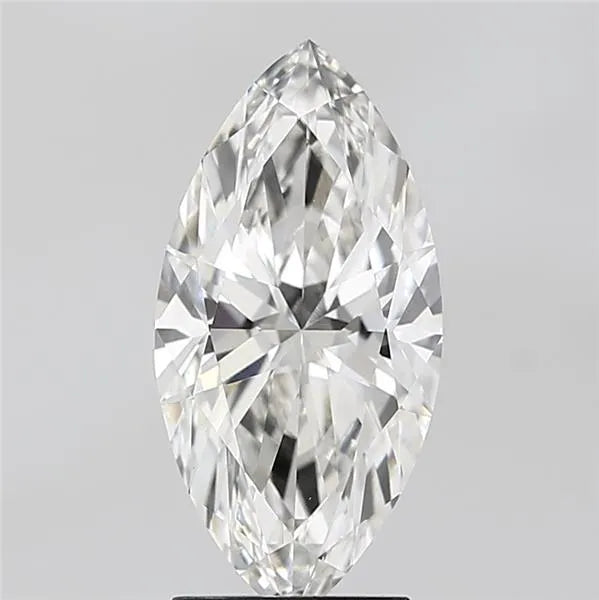 2.68ct Marquise Lab Grown Diamond (Colour G, Clarity VVS2, IGI Certified)