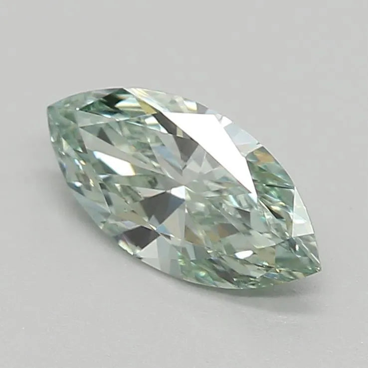 0.40ct Marquise Lab Grown Diamond (Colour Fancy Intense Green, Clarity VS1, IGI Certified)