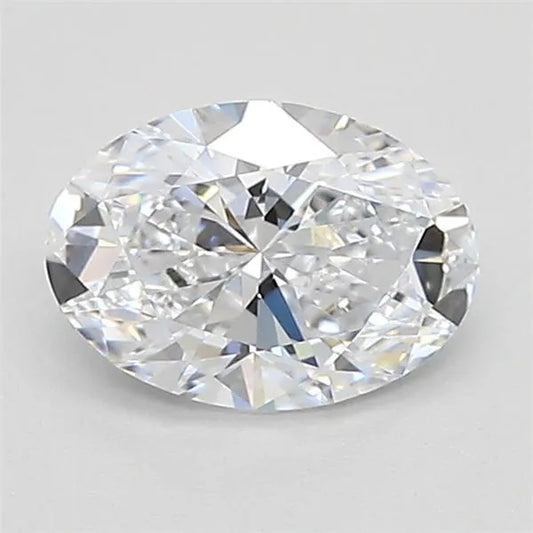 0.56ct Oval Lab Grown Diamond (Colour D, Clarity IF, IGI Certified)