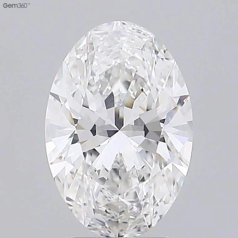 3.29ct Oval Lab Grown Diamond (Colour F, Clarity VVS1, IGI Certified)