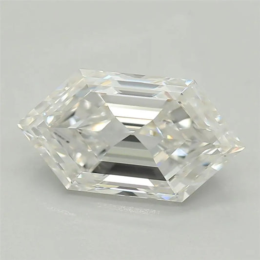 1.00ct Hexagonal Lab Grown Diamond (Colour E, Clarity VVS1, IGI Certified)