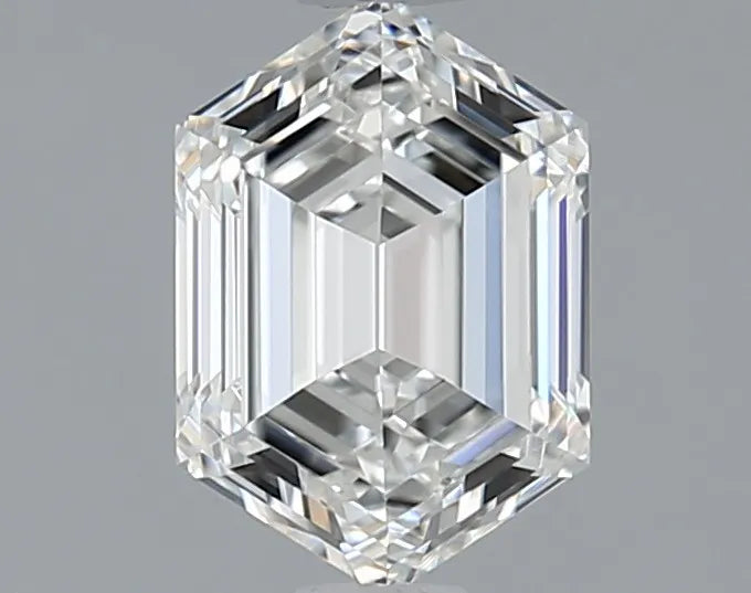 1.00ct Hexagonal Natural Diamond (Colour G, Clarity VVS2, GIA Certified)
