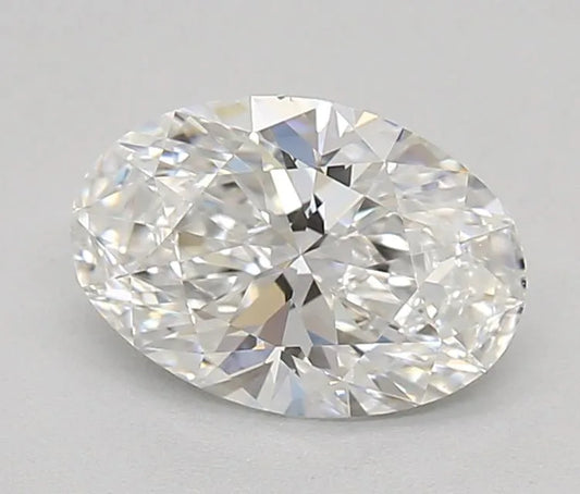 1.00ct Oval Lab Grown Diamond (Colour D, Clarity IF, IGI Certified)