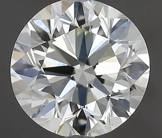 1.00ct Round Natural Diamond (Colour K, Clarity VS1, Cut GD, IGI Certified)