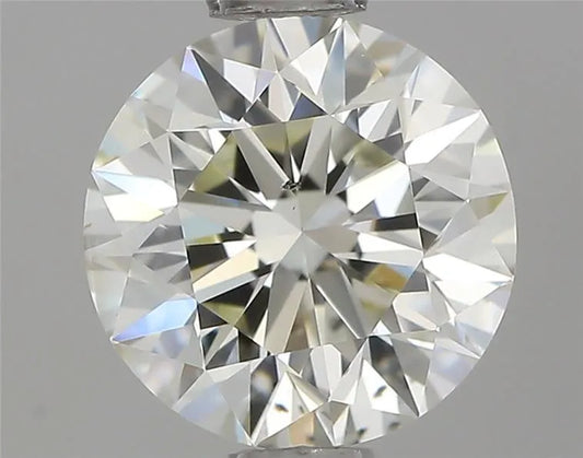 1.00ct Round Natural Diamond (Colour K, Clarity VS2, Cut EX, IGI Certified)