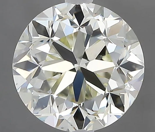 1.00ct Round Natural Diamond (Colour K, Clarity VS2, Cut GD, IGI Certified)