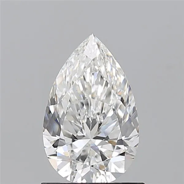 1.01ct Pear Natural Diamond (Colour F, Clarity VVS2, GIA Certified)