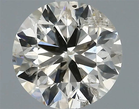 1.01ct Round Natural Diamond (Colour J, Clarity I1, Cut VG, IGI Certified)