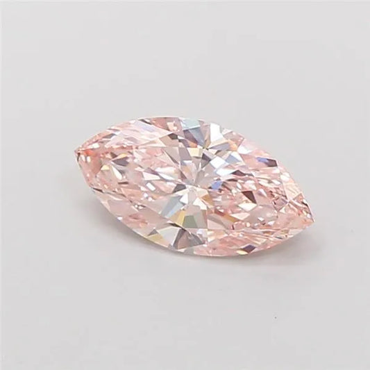 1.02ct Marquise Lab Grown Diamond (Colour Fancy Light Pink, Clarity VS2, IGI Certified)