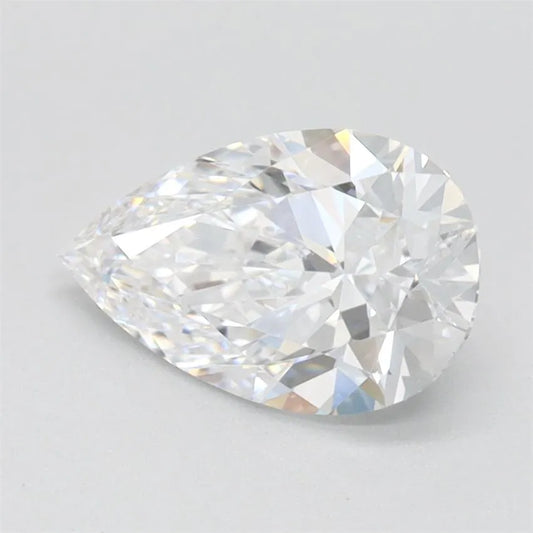 1.03ct Pear Lab Grown Diamond (Colour D, Clarity VVS1, IGI Certified)