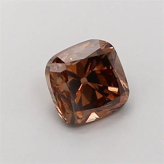 1.04ct Old miner Lab Grown Diamond (Colour Fancy Brown, Clarity SI1, IGI Certified)