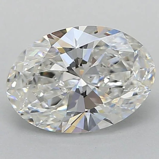 1.08ct Oval Lab Grown Diamond (Colour G, Clarity VVS2, IGI Certified)