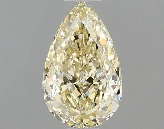 1.09ct Pear Lab Grown Diamond (Colour Fancy Light Yellow, Clarity VVS2, IGI Certified)