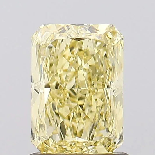 1.09ct Radiant Lab Grown Diamond (Colour Fancy Intense Yellow, Clarity VVS2, IGI Certified)