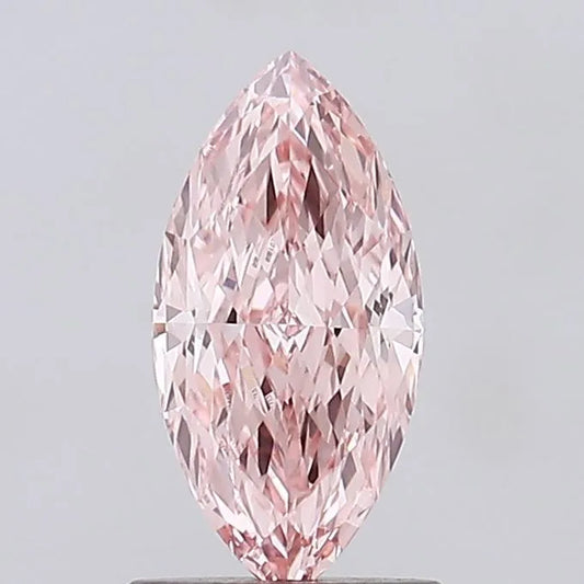 1.10ct Marquise Lab Grown Diamond (Colour Fancy Vivid Pink, Clarity VVS2, IGI Certified)