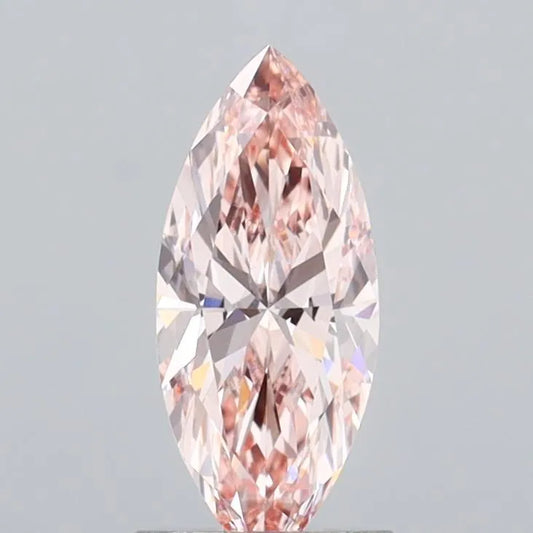 1.13ct Marquise Lab Grown Diamond (Colour Fancy Pink, Clarity VS1, IGI Certified)