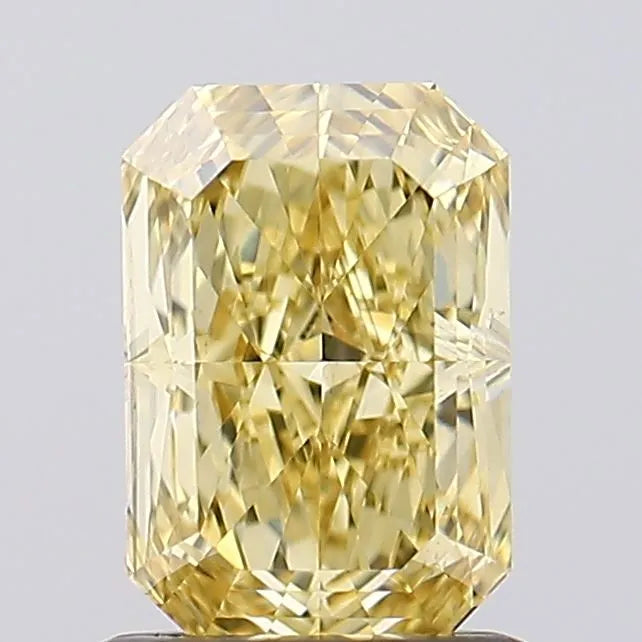 1.13ct Radiant Lab Grown Diamond (Colour Fancy Intense Yellow, Clarity VS2, IGI Certified)