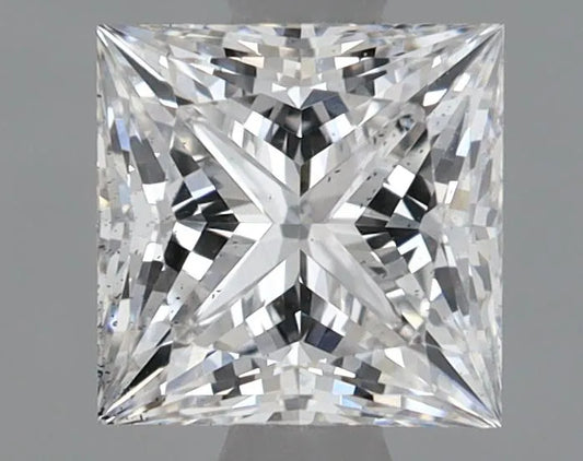 1.15ct Princess Lab Grown Diamond (Colour F, Clarity SI1, IGI Certified)