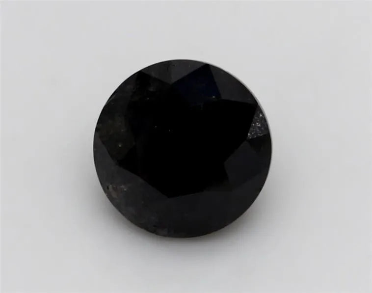 1.22ct Round Natural Diamond (Colour Fancy Black, Clarity VVS2, Cut EX, GIA Certified)