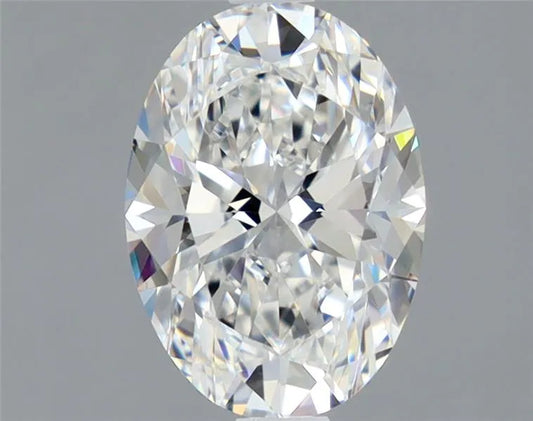 1.24ct Oval Natural Diamond (Colour E, Clarity IF, GIA Certified)