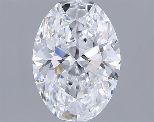 1.27ct Oval Lab Grown Diamond (Colour D, Clarity VVS1, IGI Certified)
