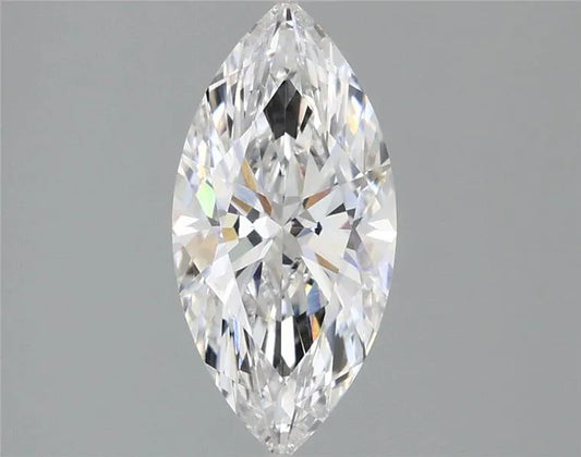 1.28ct Marquise Lab Grown Diamond (Colour D, Clarity VVS2, IGI Certified)
