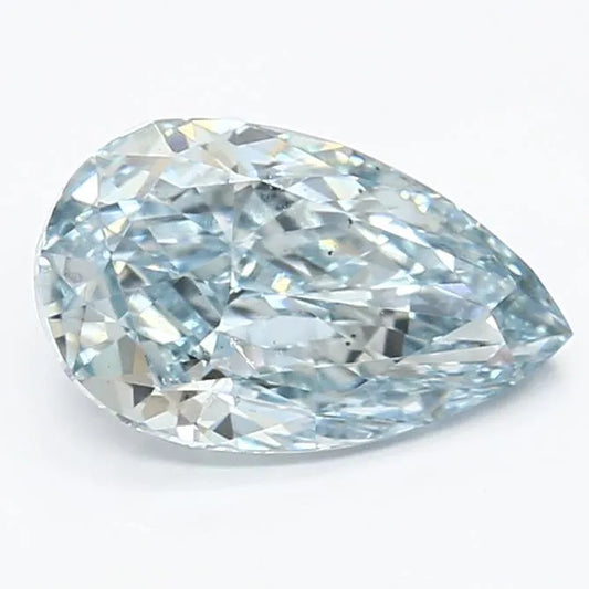 1.41ct Pear Lab Grown Diamond (Colour Fancy Intense Blue, Clarity VS1, IGI Certified)