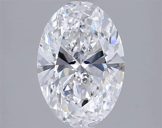 1.50ct Oval Lab Grown Diamond (Colour D, Clarity VVS2, IGI Certified)