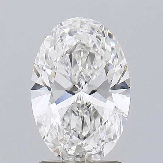 1.50ct Oval Lab Grown Diamond (Colour E, Clarity VS2, IGI Certified)