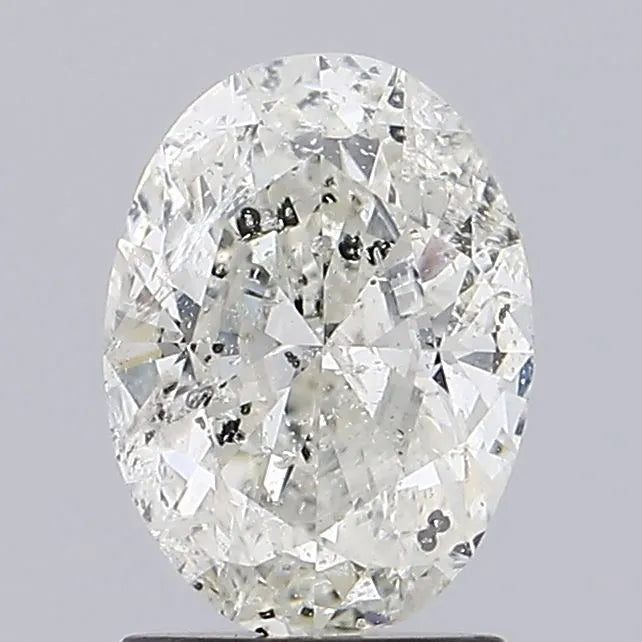 1.50ct Oval Natural Diamond (Colour I, Clarity I1, Cut VG, IGI Certified)