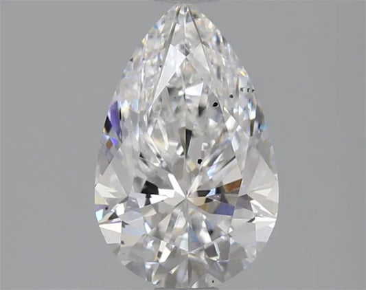 1.50ct Pear Lab Grown Diamond (Colour D, Clarity SI1, IGI Certified)