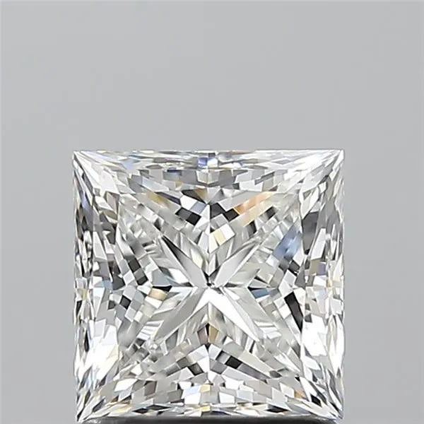 1.50ct Princess Natural Diamond (Colour G, Clarity VS2, GIA Certified)