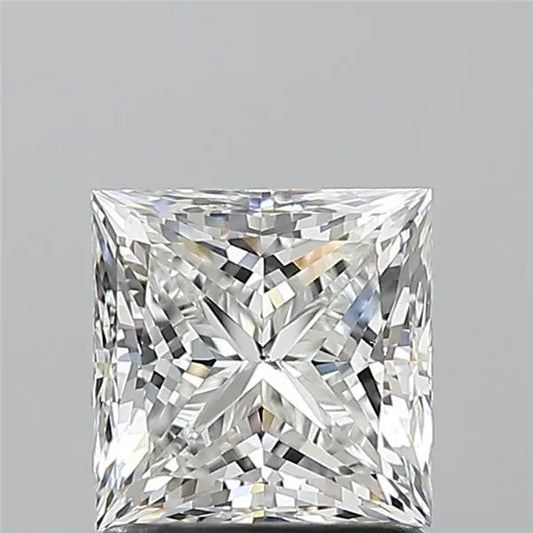 1.50ct Princess Natural Diamond (Colour G, Clarity VS2, GIA Certified)