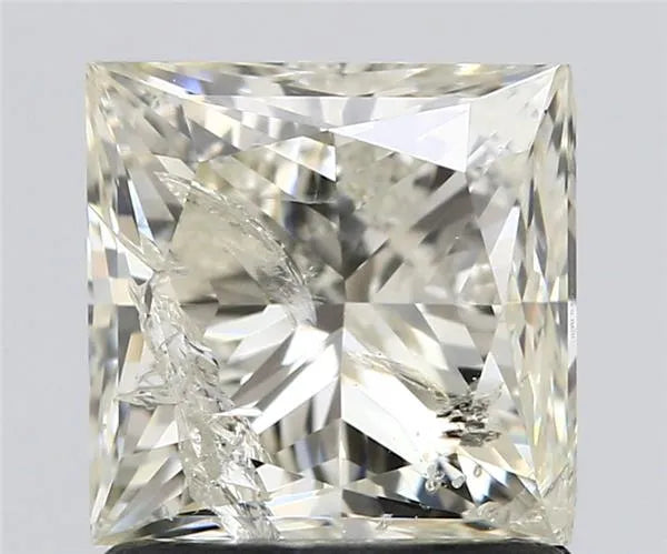 1.50ct Princess Natural Diamond (Colour K, Clarity I1, Cut VG, IGI Certified)