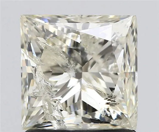 1.50ct Princess Natural Diamond (Colour K, Clarity I1, Cut VG, IGI Certified)