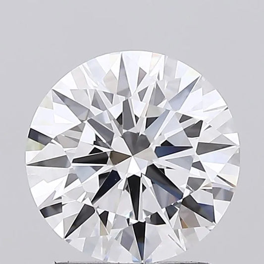 1.50ct Round Lab Grown Diamond (Colour D, Clarity IF, Cut ID, IGI Certified)