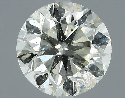 1.50ct Round Natural Diamond (Colour K, Clarity I1, Cut VG, IGI Certified)
