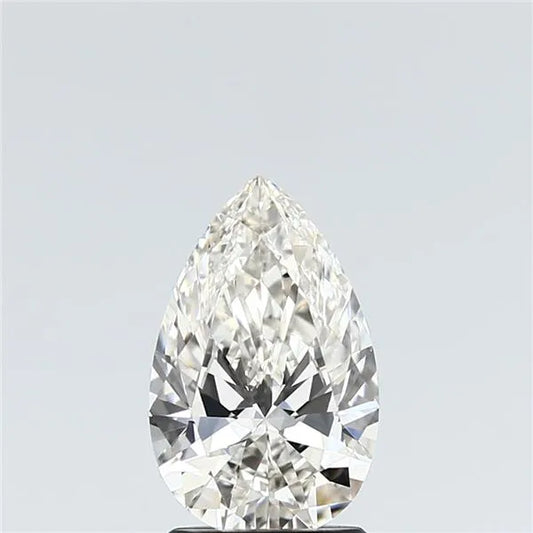 1.51ct Pear Lab Grown Diamond (Colour H, Clarity VVS2, IGI Certified)