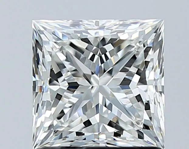 1.51ct Princess Natural Diamond (Colour G, Clarity VS1, Cut GD, GIA Certified)