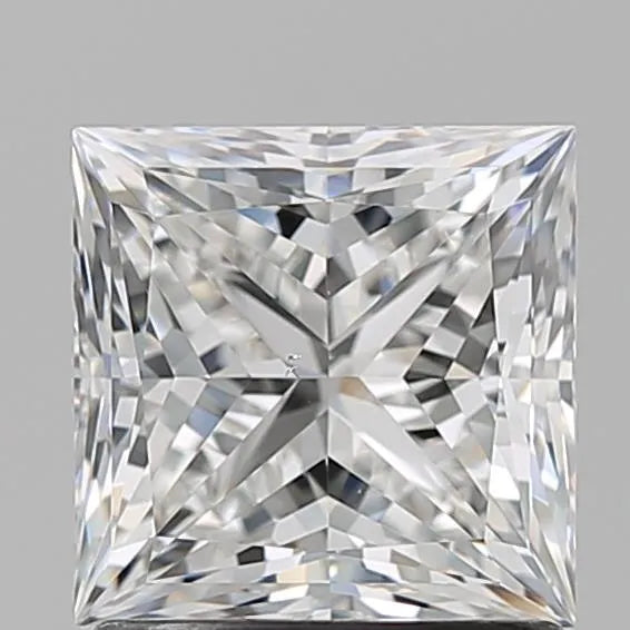 1.53ct Princess Natural Diamond (Colour G, Clarity VS2, GIA Certified)