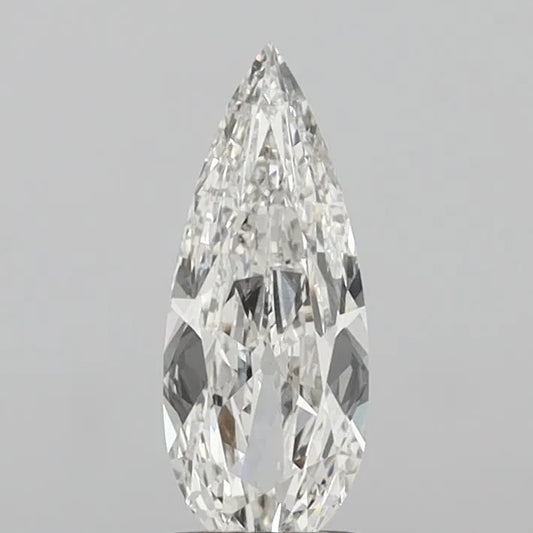 1.54ct Pear Lab Grown Diamond (Colour G, Clarity VVS2, IGI Certified)