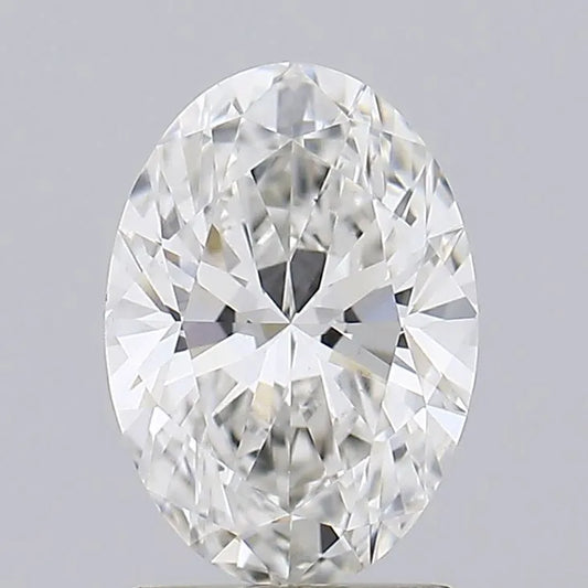 1.61ct Oval Lab Grown Diamond (Colour H, Clarity VS1, IGI Certified)