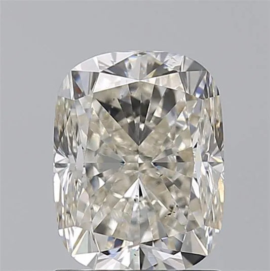 1.70ct Cushion brilliant Natural Diamond (Colour J, Clarity SI1, GIA Certified)