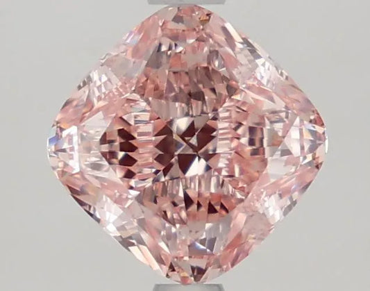1.70ct Cushion modified Lab Grown Diamond (Colour Fancy Intense Pink, Clarity VVS2, IGI Certified)